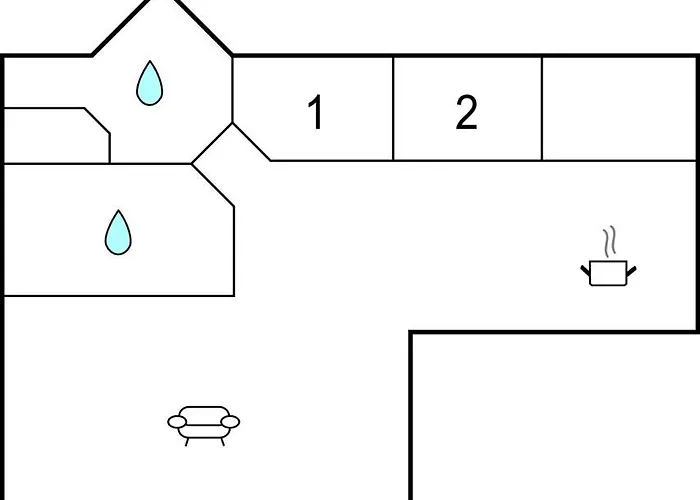 بيت للعطل Stunning In Aakirkeby With Wifi *